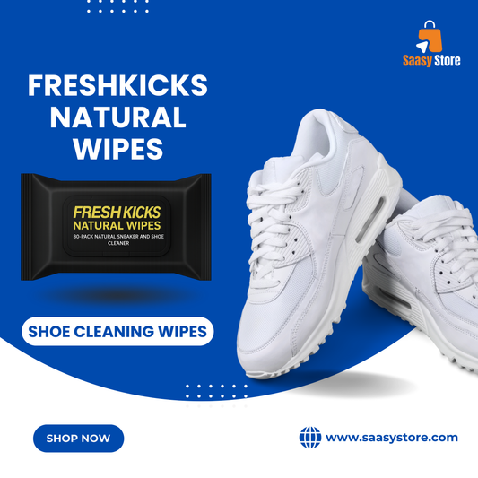 FreshKicks Natural Wipes – 80 Pack
